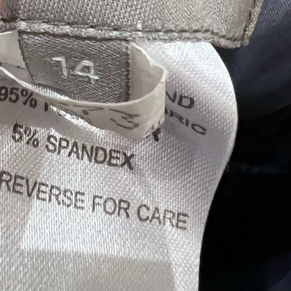 Amsale Kaia dove gray one shoulder formal dress size 14 - Picture 10 of 11